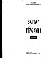 bài tập tiếng anh 6