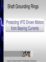 AEGIS presentation    preventing bearing fluting failure in VFD driven motors ASHRAE 