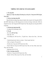 Quản lý, chỉ đạo hoạt động bồi dưỡng học sinh giỏi ở trung tâm GDTX huyện giao thủy 