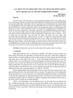 CÁC NHÂN TỐ TÁC ĐỘNG ĐẾN VIỆC XÂY DỰNG HỆ THỐNG KIỂM SOÁT NỘI BỘ TẠI CÁC DOANH NGHIỆP KHỞI NGHIỆP