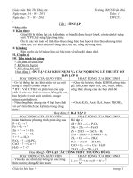 giao an hoa 9 chuẩn và đầy đủ