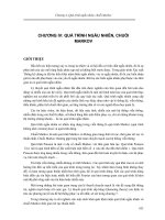 CHƯƠNG IV: QUÁ TRÌNH NGẪU NHIÊN, CHUỖI MARKOV