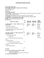 KẾ HOẠCH bài GIẢNG môn PHÁP LUẬT TCCN