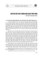 Dấu Ấn Việt Hóa Trong Nho Giáo Thời Trần – Ths Đỗ Thị Hương Thảo