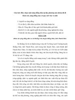 Khảo sát cộng đồng dân cư xã Hoằng Cát, huyện Hằng Hóa, tỉnh Thanh Hóa