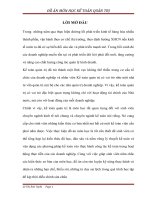 Đồ Án Môn Học Kế Toán Quản Trị