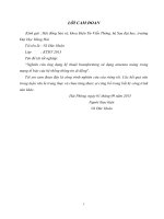 Nghiên cứu ứng dụng kỹ thuật beamforming sử dụng antenna mảng trong mạng tế bào của hệ thống thông tin di động