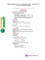 giải bài tập hóa 11 cơ bản và nâng cao