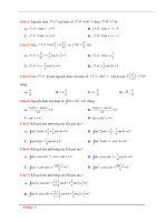 22 cau luyen tap nang cao ve nguyen ham luong giac  co loi giai  file word 