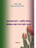 Thành Ngữ Và Điển Tích Trong Thi Văn Việt Nam