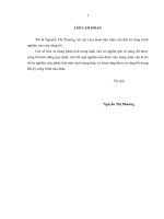 luận văn thạc sĩ nâng cao hiệu quả sử dụng vốn kinh doanh tại công ty cổ phần dịch vụ đồng xuân hải dƣơng