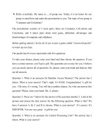 Bài thuyết trình file word về chủ đề Computer  cell phone