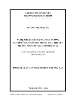 luận văn thạc sĩ Nghệ thuật xây dựng hình tượng người công nhân mỏ trong tiểu thuyết quảng ninh (từ sau 1945 đến nay)