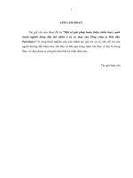 luận văn thạc sĩ một số giải pháp hoàn thiện chiến lƣợc cạnh tranh ngành hàng dầu mỡ nhờn ô tô, xe máy của tổng công ty hóa dầu petrolimex 