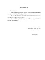 luận văn thạc sĩ  chất lƣợng dịch vụ ngân hàng bán lẻ tại ngân hàng thƣơng mại cổ phần công thƣơng việt nam – chi nhánh thanh hóa 