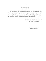 luận văn thạc sĩ kế toán chi phí sản xuất và tính giá thành sản phẩm xây lắp tại công ty cổ phần công trình viettel