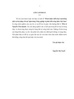 luận văn thạc sĩ hoàn thiện chiến lƣợc marketing dịch vụ huy động vốn tại ngân hàng nông nghiệp và phát triển nông thôn việt nam 