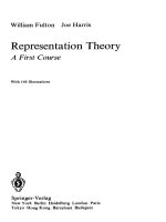 Haris, Fulton 1991, Representation theory, Springer –Verlag New Yor
