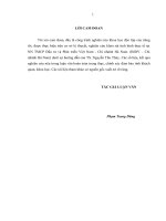 Giải pháp nâng cao chất lƣợng tín dụng tại ngân hàng TMCP đầu tƣ và phát triển việt nam – chi nhánh hà nam 