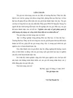 Nghiên cứu một số giải pháp quản lý chất lượng xây dựng các công trình thủy điện do tư nhân đầu tư 