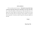 luận văn thạc sĩ   thẩm định tín dụng khách hàng cá nhân tại ngân hàng thƣơng mại cổ phần quốc tế việt nam (VIB)  hội sở