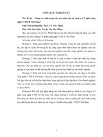 luận văn thạc sĩ nâng cao chất lƣợng đào tạo nhân lực tại công ty cổ phần công nghệ TTECH việt nam