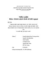 Trong điều kiện hội nhập, các tiêu chuẩn kỹ thuật được coi là công cụ hữu hiệu để điều tiết hoạt động xuất nhập khẩu hàng hóa của các quốc gia và liên hệ tại việt nam