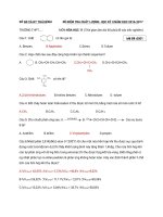 kiem tra hoc ky ii hoa 11 ( co dap an)