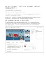 Bí quyết tăng view thật mỗi ngày