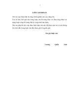 luận văn thạc sĩ  quản trị mua hàng tại công ty cổ phần hà đô 23 