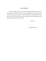 luận văn thạc sĩ kế toán chi phí sản xuất và tính giá thành sản phẩm tại công ty TNHH việt đức