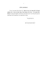 luận văn thạc sĩ  quản trị rủi ro tín dụng đối với doanh nghiệp nhỏ và vừa tại ngân hàng công thƣơng việt nam – chi nhánh bắc giang