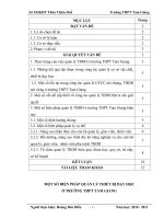 Tiếp tục tăng cường CSVC, TBDH, hoàn thiện và đi vào hoạt động có hiệu quả, phục vụ đắc lực cho công tác dạy và học 