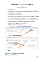 Huong dan xay dung bo tu khoa