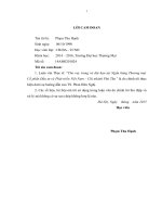 luận văn thạc sĩ  cho vay trung và dài hạn tại ngân hàng thƣơng mại cổ phần đầu tƣ và phát triển việt nam – chi nhánh phú thọ 