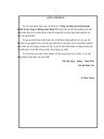 luận văn thạc sĩ nâng cao hiệu quả kinh doanh thuốc lá của công ty thƣơng mại thuốc lá