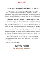 đề án truyen thong thuong hieu dinh vang