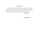 luận văn thạc sĩ kế toán chi phí sản xuất và tính giá thành sản phẩm tại công ty TNHH long hải 