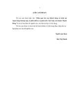 Hiệu quả cho vay khách hàng cá nhân tại ngân hàng thƣơng mại cổ phần đầu tƣ và phát triển việt nam chi nhánh thành đông 