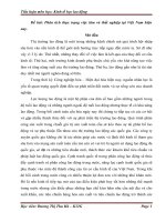 Tiểu luận kinh tế học lao động  phân tích thực trạng việc làm và thất nghiệp tại việt nam hiện nay