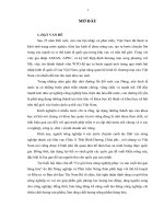 Xây dựng chiến lược kinh doanh cho Công ty TNHH MTV động cơ và máy nông nghiệp Miền Nam đến năm 2020