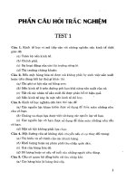 500 câu hỏi trắc nghiệm kinh tế vi mô 