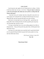 Luận văn công tác Quản trị nhân lực ( chủ yếu thu hút phát triển nhân lực) tại Cục điều tra chống buôn lậi – Tổng cục Hải quan