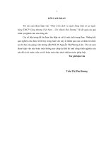 luận văn thạc sĩ  phát triển dịch vụ ngân hàng điện tử tại ngân hàng TMCP công thƣơng việt nam – chi nhánh hải dƣơng m 