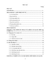 Đồ án tốt nghiệp khai thác hệ thống điều khiển điện tử động cơ xe camry