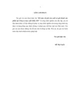 luận văn thạc sĩ kế toán chi phí sản xuất và giá thành sản phẩm tại công ty may xuất khẩu SSV bài 2