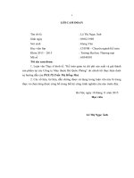 luận văn thạc sĩ kế toán quản trị chi phí sản xuất và giá thành sản phẩm tại các công ty may thuộc bộ quốc phòng