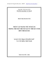 Nhân vật mang yếu tố kì ảo trong truyện kì từ thế kỷ XVIII đến thế kỉ XIX (LV thạc sĩ)