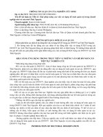 Luận án tiến sĩ quản lý kinh tế đề tải: Giải pháp nâng cao việc sử dụng kế toán quản trị trong doanh