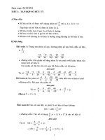 Giáo án dạy thêm  toán 7 học ki1 năm học 2016_ 2017